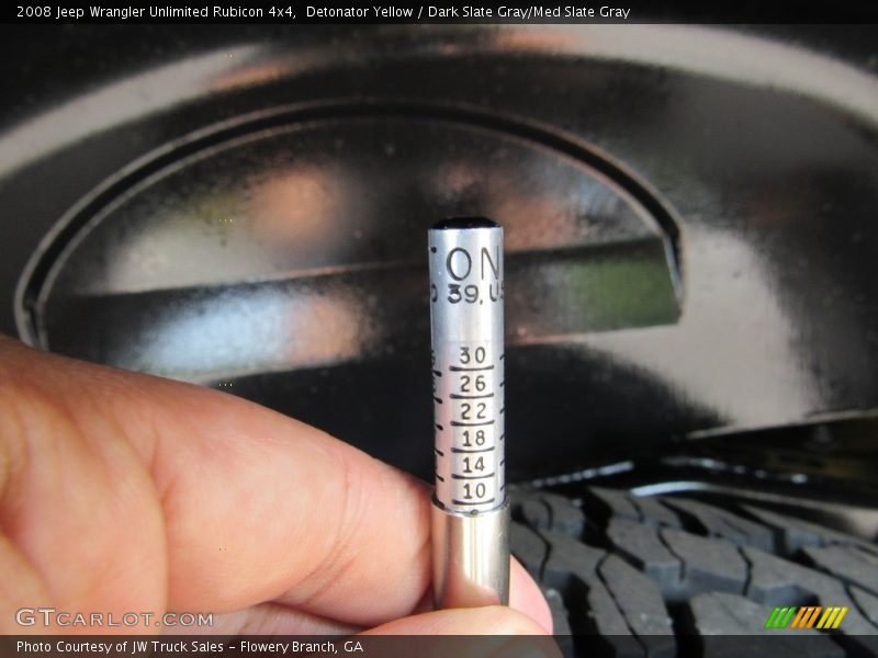 Detonator Yellow / Dark Slate Gray/Med Slate Gray 2008 Jeep Wrangler Unlimited Rubicon 4x4