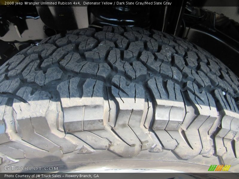 Detonator Yellow / Dark Slate Gray/Med Slate Gray 2008 Jeep Wrangler Unlimited Rubicon 4x4