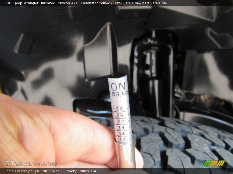 Detonator Yellow / Dark Slate Gray/Med Slate Gray 2008 Jeep Wrangler Unlimited Rubicon 4x4