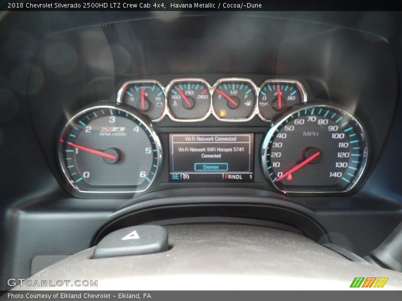 Havana Metallic / Cocoa/­Dune 2018 Chevrolet Silverado 2500HD LTZ Crew Cab 4x4