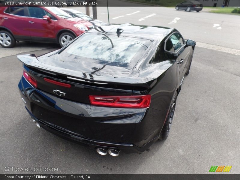 Black / Jet Black 2018 Chevrolet Camaro ZL1 Coupe