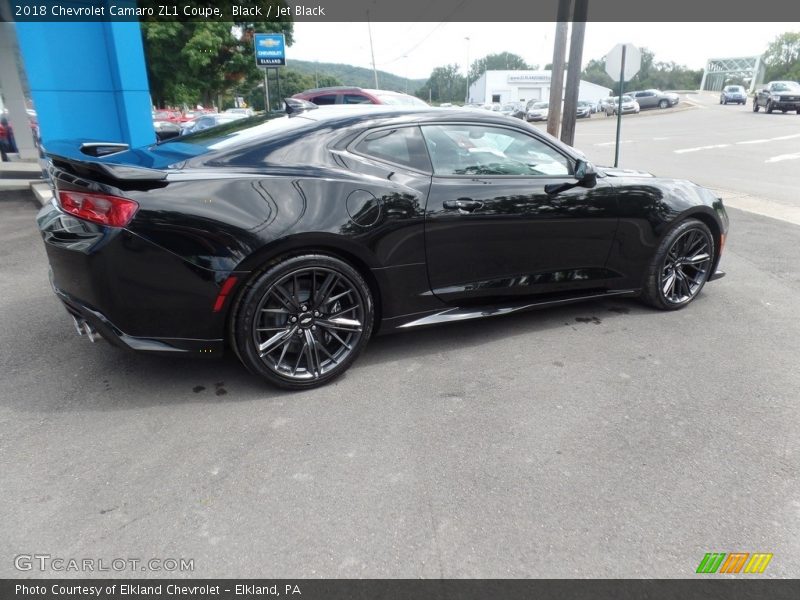 Black / Jet Black 2018 Chevrolet Camaro ZL1 Coupe