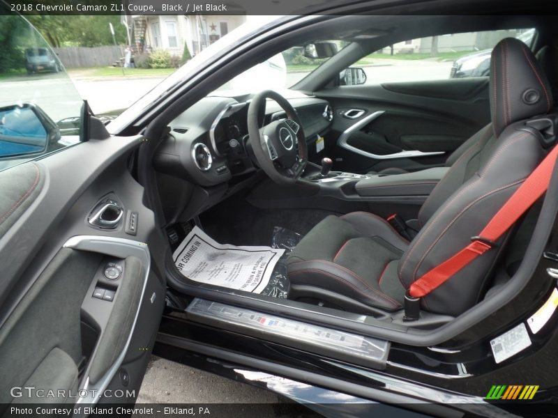 Black / Jet Black 2018 Chevrolet Camaro ZL1 Coupe