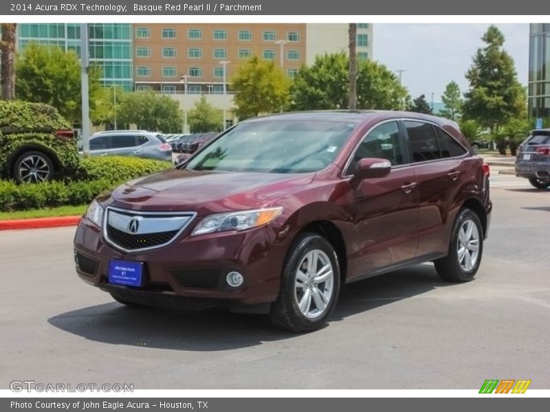 Basque Red Pearl II / Parchment 2014 Acura RDX Technology