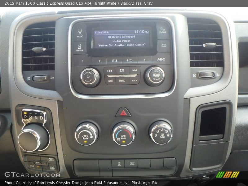Bright White / Black/Diesel Gray 2019 Ram 1500 Classic Express Quad Cab 4x4