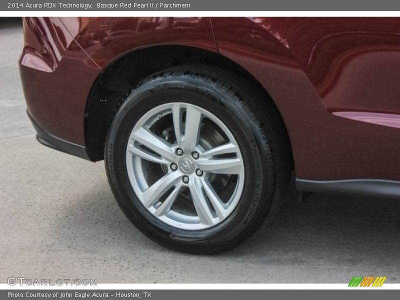 Basque Red Pearl II / Parchment 2014 Acura RDX Technology