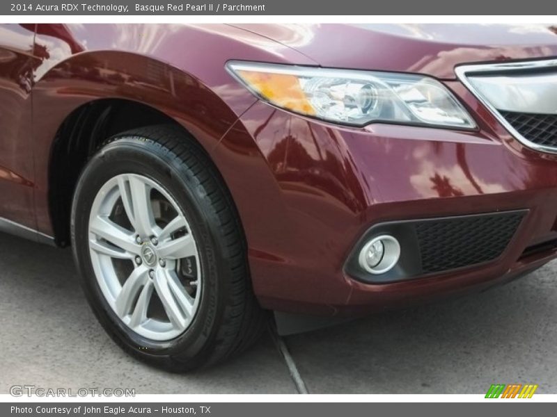 Basque Red Pearl II / Parchment 2014 Acura RDX Technology