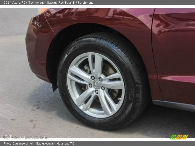 Basque Red Pearl II / Parchment 2014 Acura RDX Technology