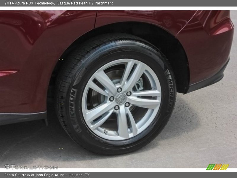 Basque Red Pearl II / Parchment 2014 Acura RDX Technology