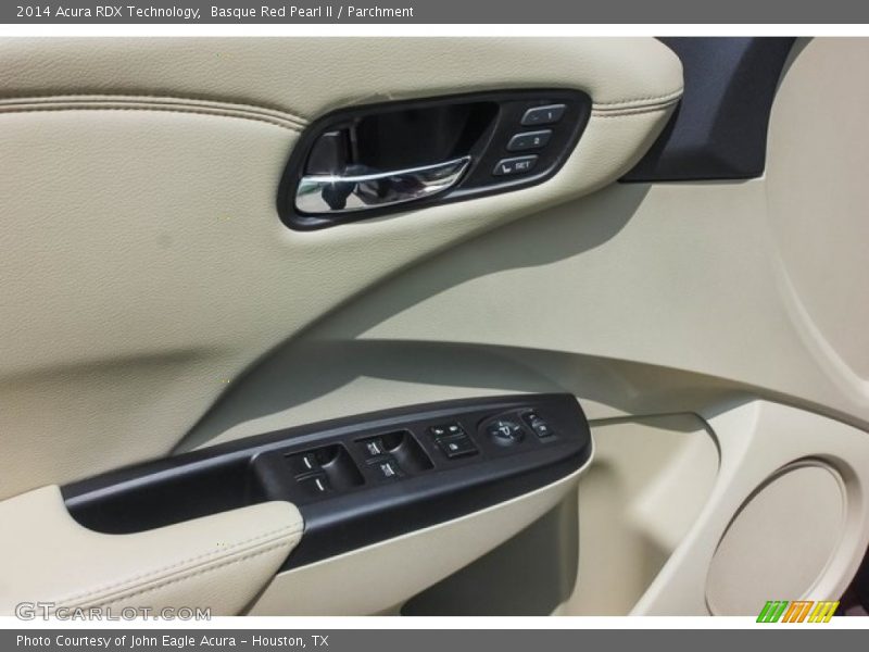Basque Red Pearl II / Parchment 2014 Acura RDX Technology