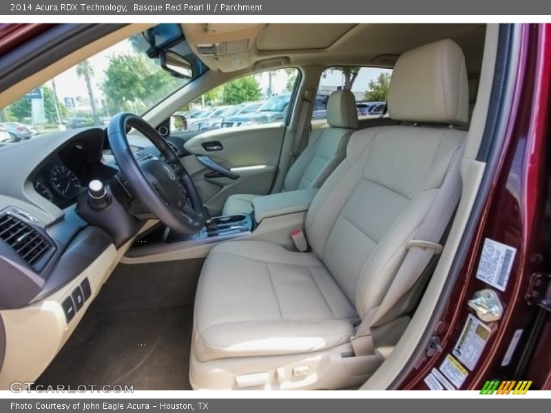 Basque Red Pearl II / Parchment 2014 Acura RDX Technology