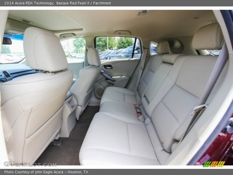 Basque Red Pearl II / Parchment 2014 Acura RDX Technology