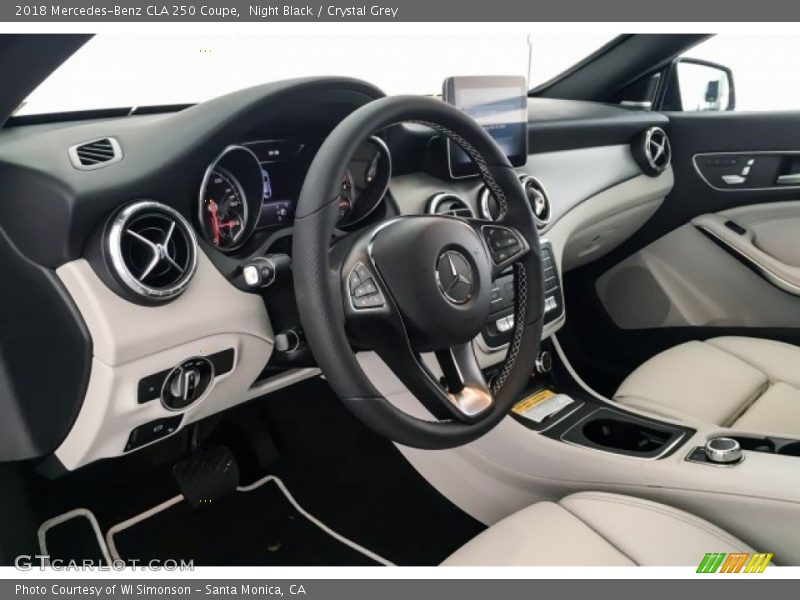 Night Black / Crystal Grey 2018 Mercedes-Benz CLA 250 Coupe