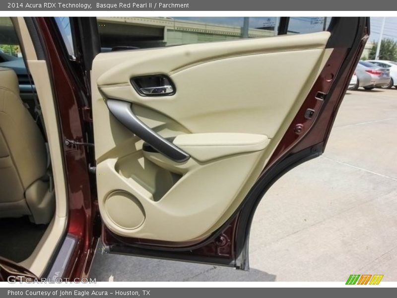 Basque Red Pearl II / Parchment 2014 Acura RDX Technology