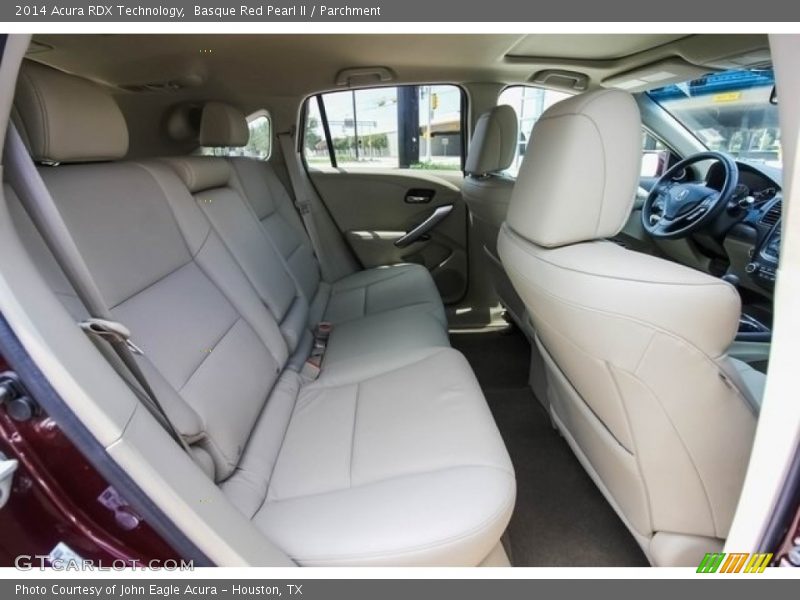 Basque Red Pearl II / Parchment 2014 Acura RDX Technology