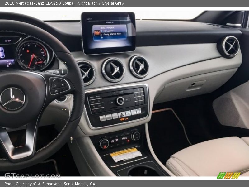 Night Black / Crystal Grey 2018 Mercedes-Benz CLA 250 Coupe