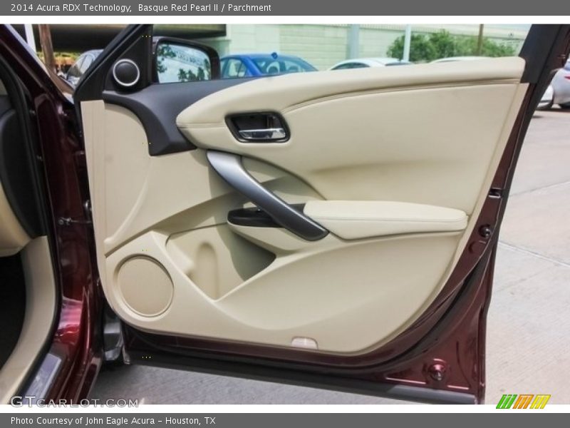 Basque Red Pearl II / Parchment 2014 Acura RDX Technology