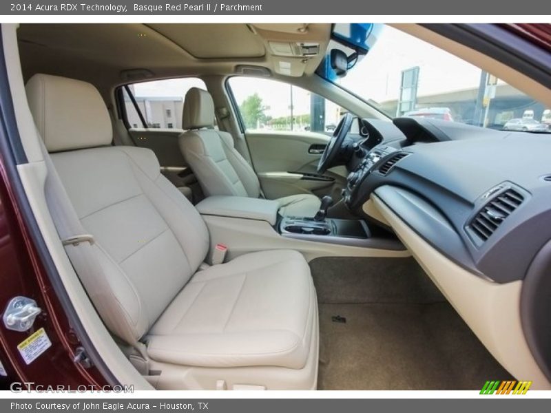 Basque Red Pearl II / Parchment 2014 Acura RDX Technology