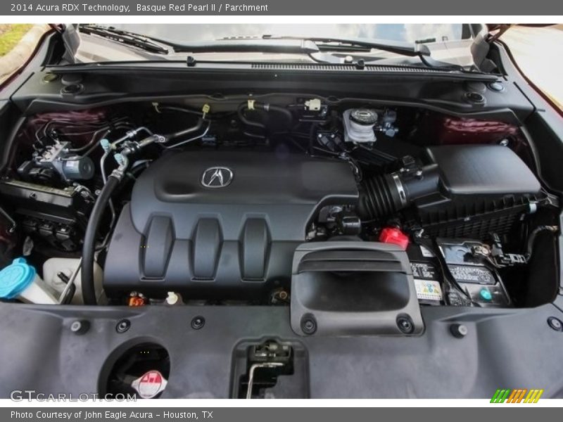 Basque Red Pearl II / Parchment 2014 Acura RDX Technology