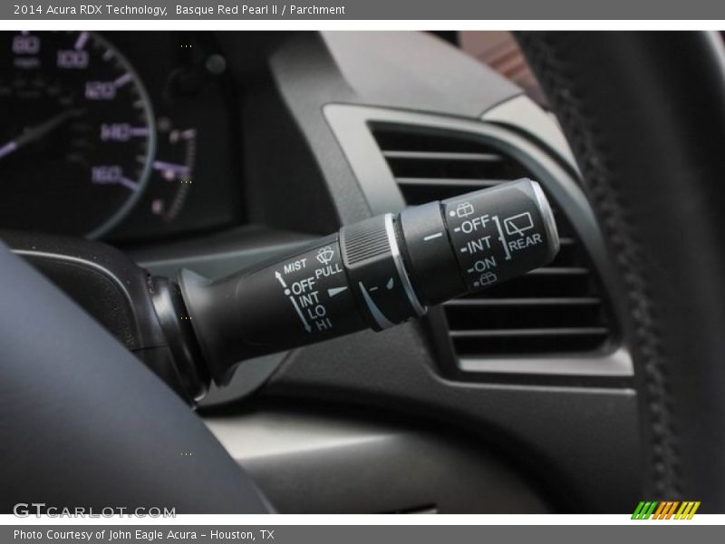 Basque Red Pearl II / Parchment 2014 Acura RDX Technology