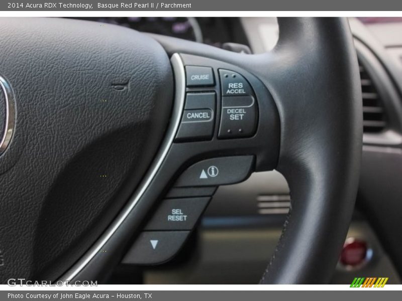 Basque Red Pearl II / Parchment 2014 Acura RDX Technology