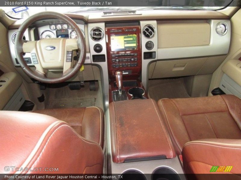 Tuxedo Black / Tan 2010 Ford F150 King Ranch SuperCrew