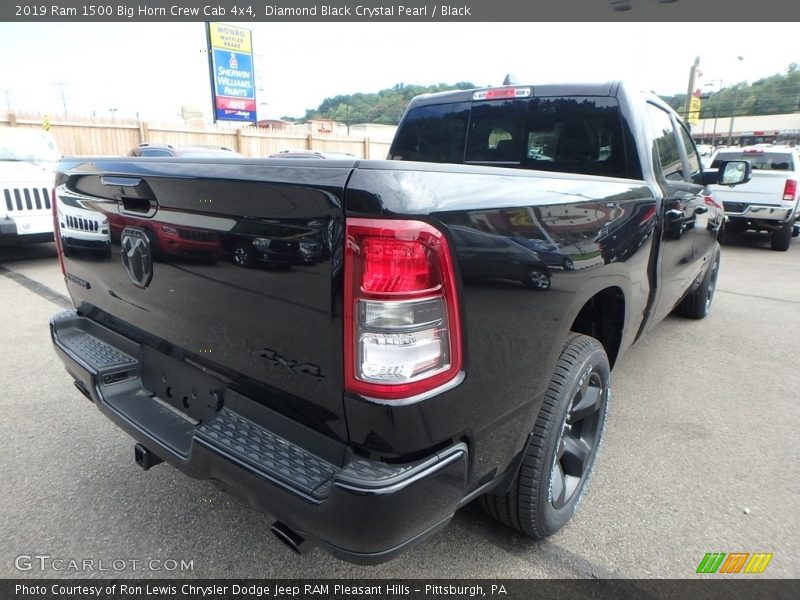 Diamond Black Crystal Pearl / Black 2019 Ram 1500 Big Horn Crew Cab 4x4