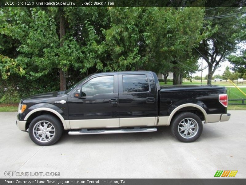 Tuxedo Black / Tan 2010 Ford F150 King Ranch SuperCrew