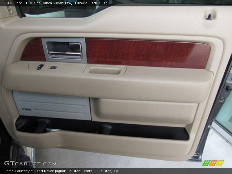 Tuxedo Black / Tan 2010 Ford F150 King Ranch SuperCrew