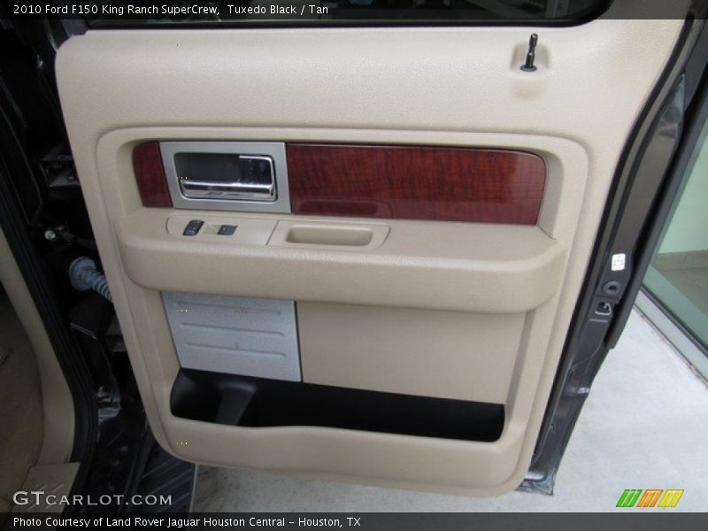 Tuxedo Black / Tan 2010 Ford F150 King Ranch SuperCrew