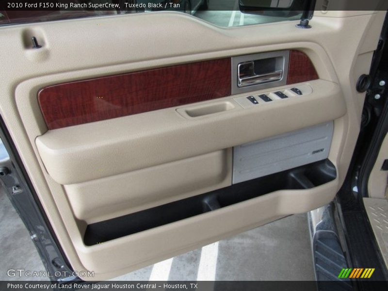 Tuxedo Black / Tan 2010 Ford F150 King Ranch SuperCrew