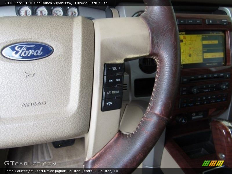 Tuxedo Black / Tan 2010 Ford F150 King Ranch SuperCrew