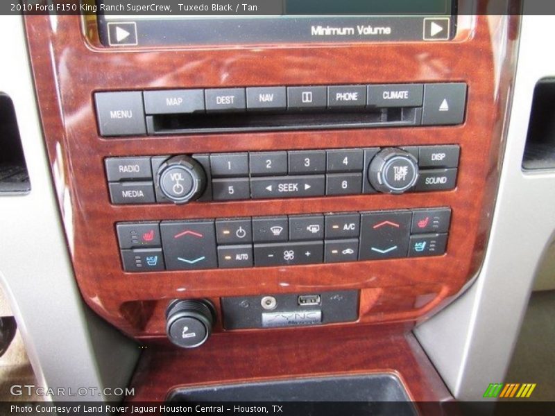 Tuxedo Black / Tan 2010 Ford F150 King Ranch SuperCrew