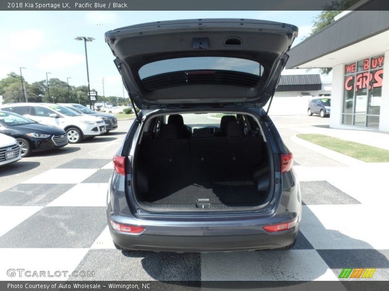 Pacific Blue / Black 2018 Kia Sportage LX