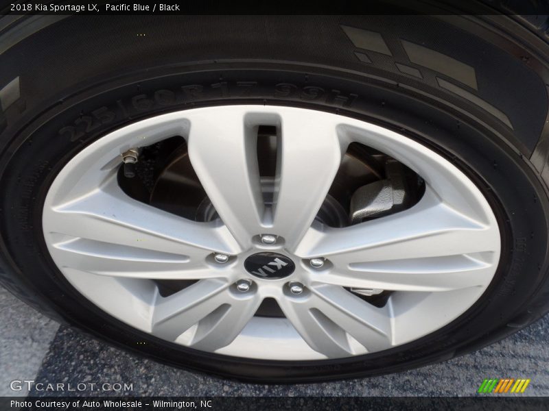 Pacific Blue / Black 2018 Kia Sportage LX