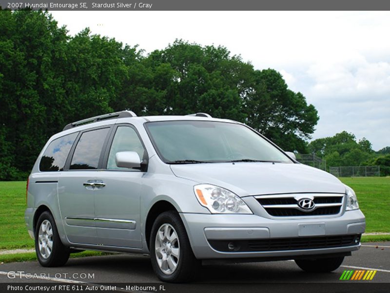Stardust Silver / Gray 2007 Hyundai Entourage SE