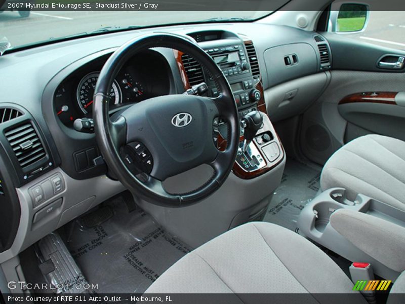 Stardust Silver / Gray 2007 Hyundai Entourage SE