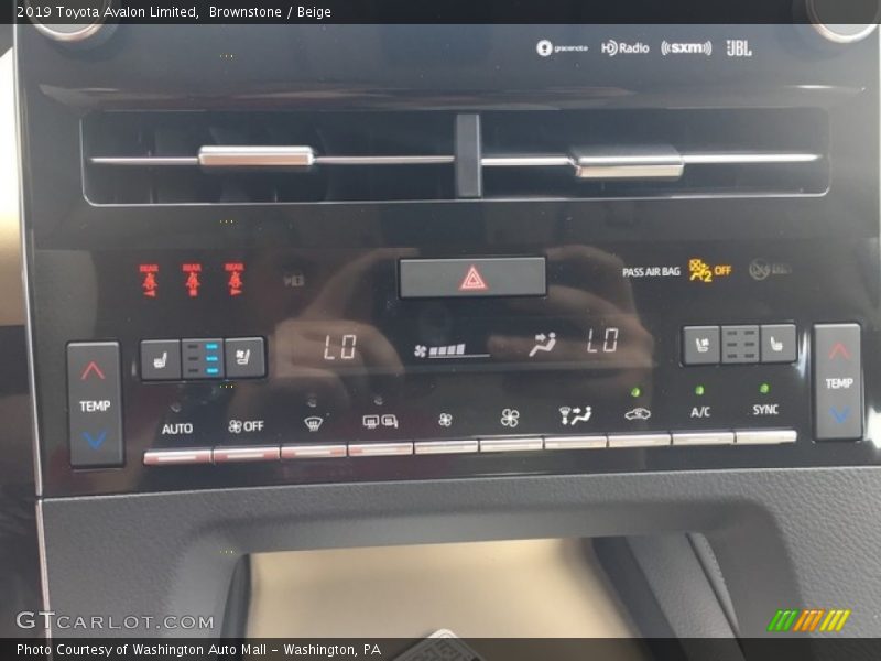 Brownstone / Beige 2019 Toyota Avalon Limited