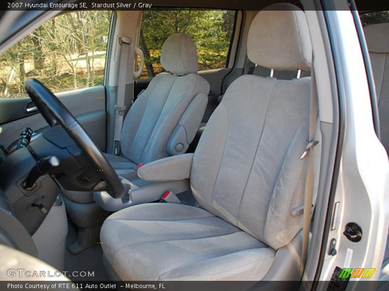 Stardust Silver / Gray 2007 Hyundai Entourage SE