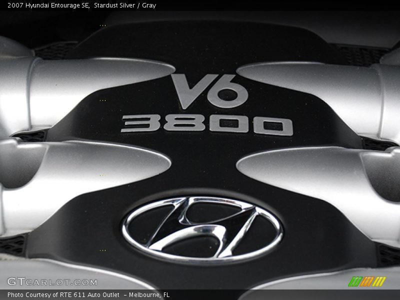 Stardust Silver / Gray 2007 Hyundai Entourage SE