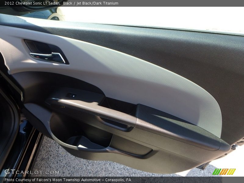 Black / Jet Black/Dark Titanium 2012 Chevrolet Sonic LT Sedan