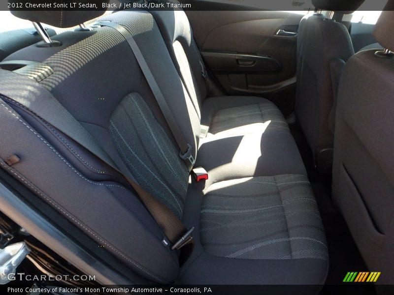 Black / Jet Black/Dark Titanium 2012 Chevrolet Sonic LT Sedan