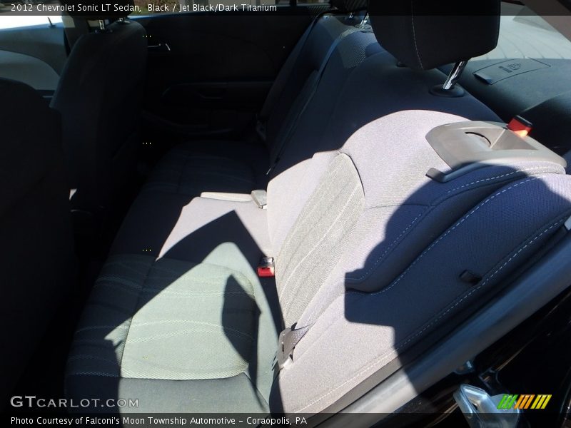 Black / Jet Black/Dark Titanium 2012 Chevrolet Sonic LT Sedan