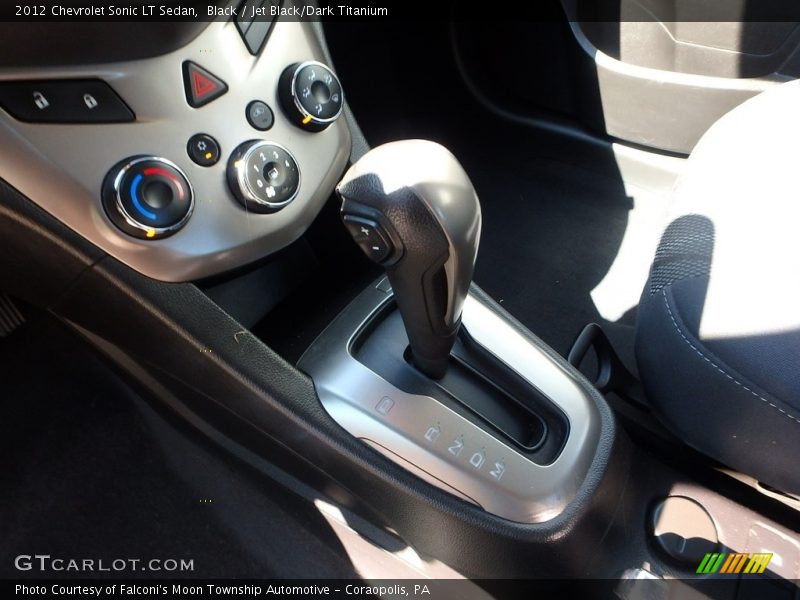 Black / Jet Black/Dark Titanium 2012 Chevrolet Sonic LT Sedan