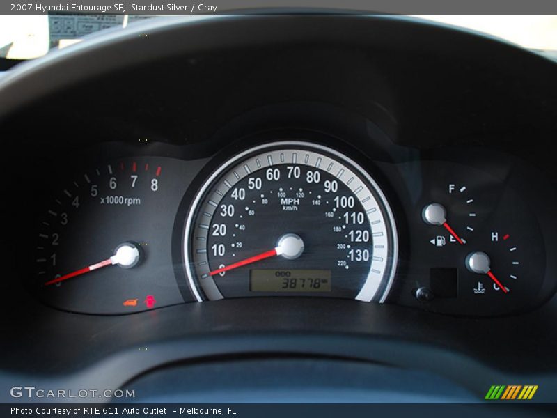 Stardust Silver / Gray 2007 Hyundai Entourage SE