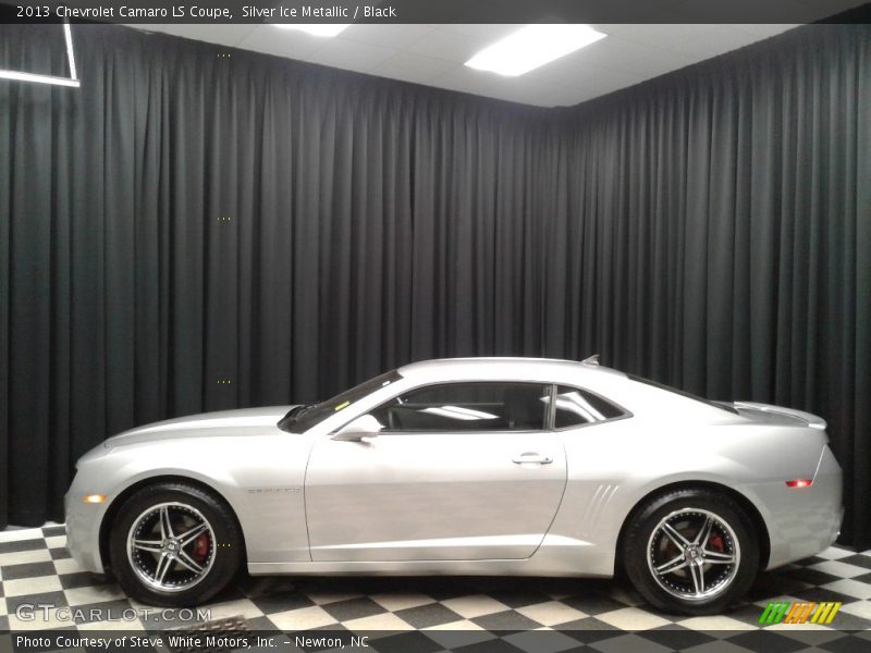 Silver Ice Metallic / Black 2013 Chevrolet Camaro LS Coupe