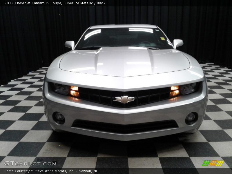 Silver Ice Metallic / Black 2013 Chevrolet Camaro LS Coupe