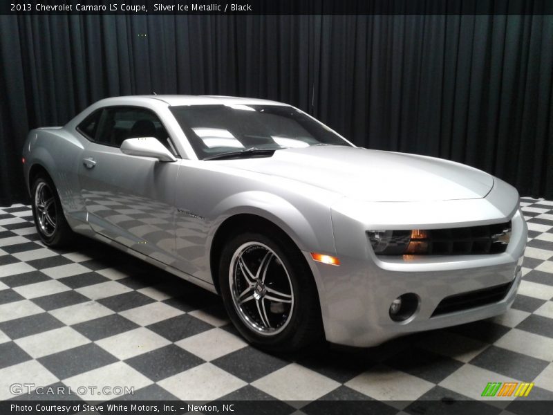 Silver Ice Metallic / Black 2013 Chevrolet Camaro LS Coupe