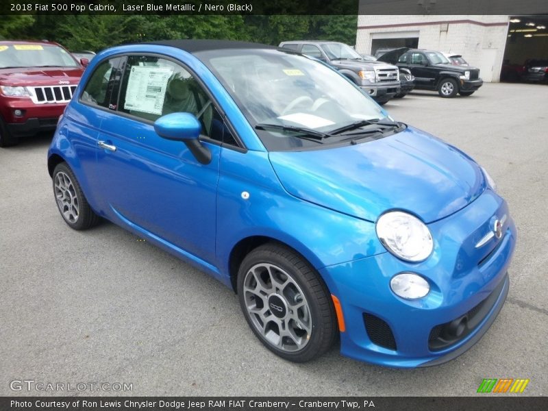 Front 3/4 View of 2018 500 Pop Cabrio