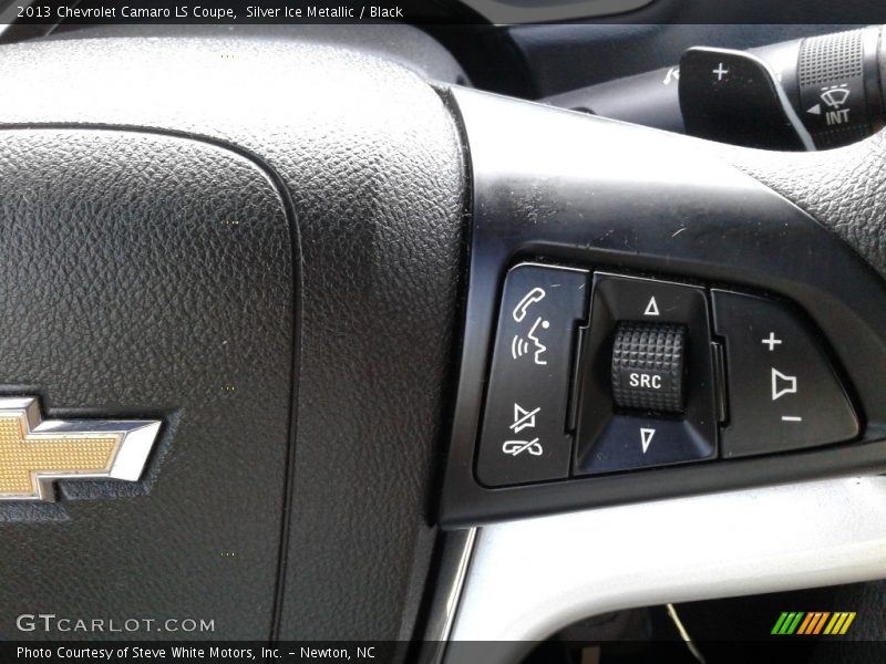 Silver Ice Metallic / Black 2013 Chevrolet Camaro LS Coupe